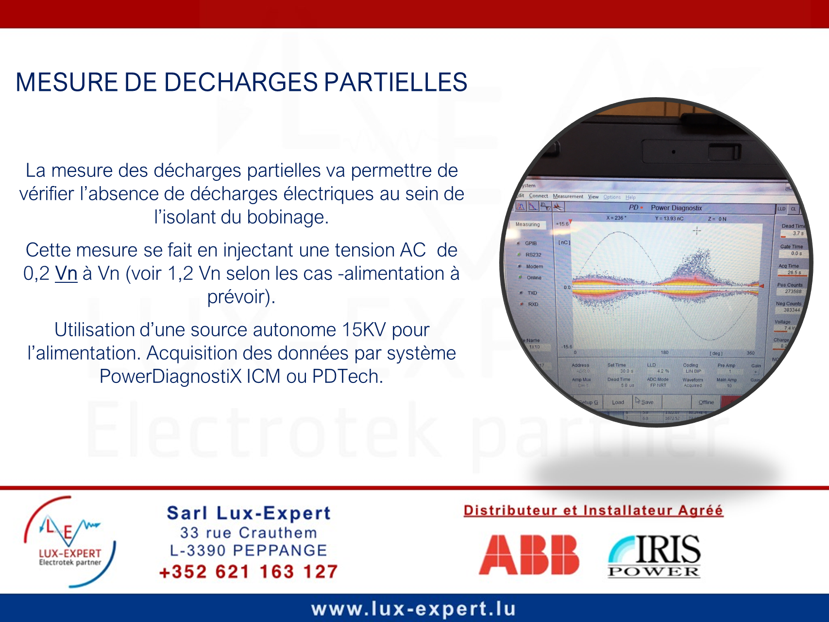 DECHARGES PARTIELLES DANS LES BOBINAGES HAUTE TENSION